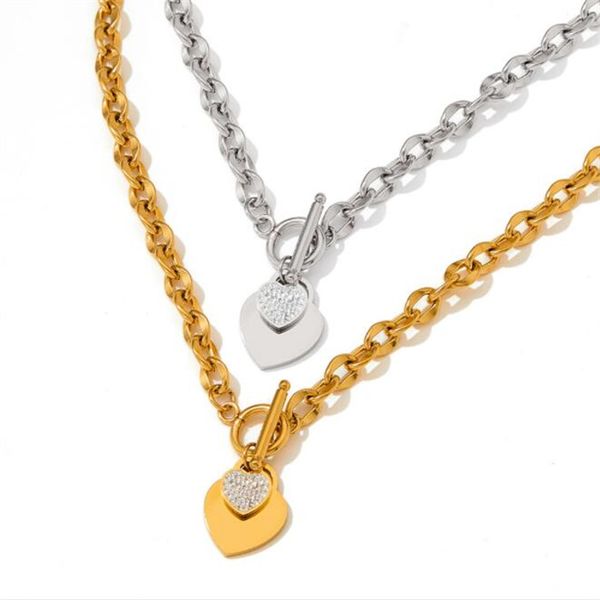 

itaty designer jewelry necklaces bracelet earrings chain chains link luxury jewellery heart pendant custom love pendants women womens ot buc, Black