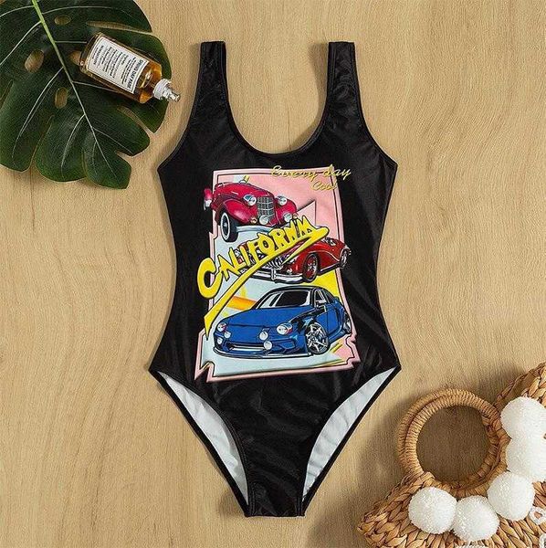 

pure color tight quick drying bikini sports style one piece swimsuit, White;black