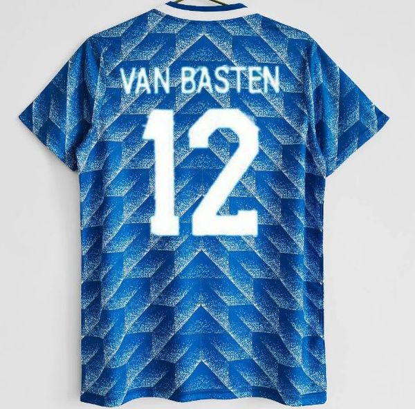 

1988 soccer jerseys retro gullit van basten thailand shirts quality uniforms holland camiseta futbol shirt kits men maillots de football jer, Black;yellow