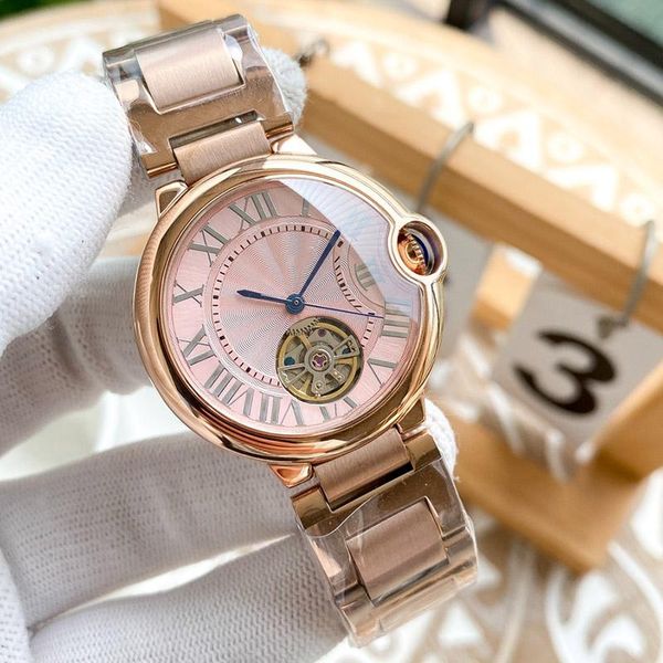 

women's watch automatic mechanical sports watch 36mm sapphire women's business watch luxury 904l, Slivery;golden