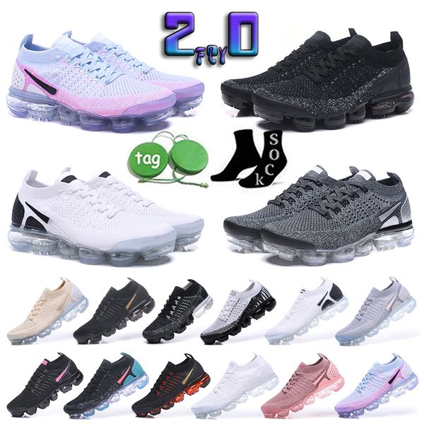 

fly knit 3.0 mens running shoes triple black aurora white oreo smoke green pink rose vapores 2.0 women sports trainers sneakers