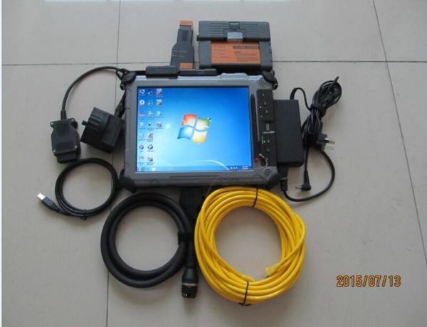 

professional tools diagnostic scanner for bmw icom a2 with 480gb ssd rugged tablet pc xplore ix104 c5 i72417215
