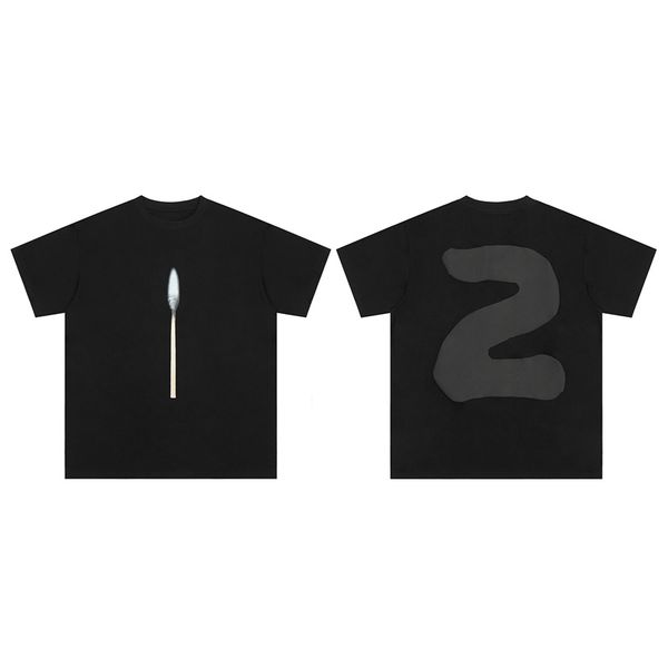 

22ss mens designers t shirt man womens tshirt with letters print short sleeves summer shirts men loose tees size m-xl, White;black