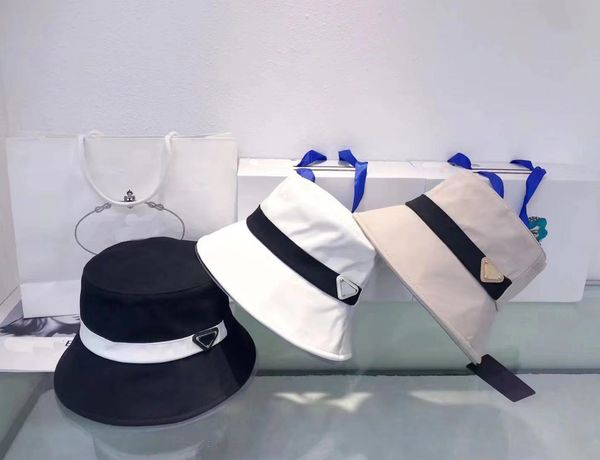 

bucket hats luxury designer women wide brim hats letter straw hat weaving metal logo summer holiday style, Blue;gray