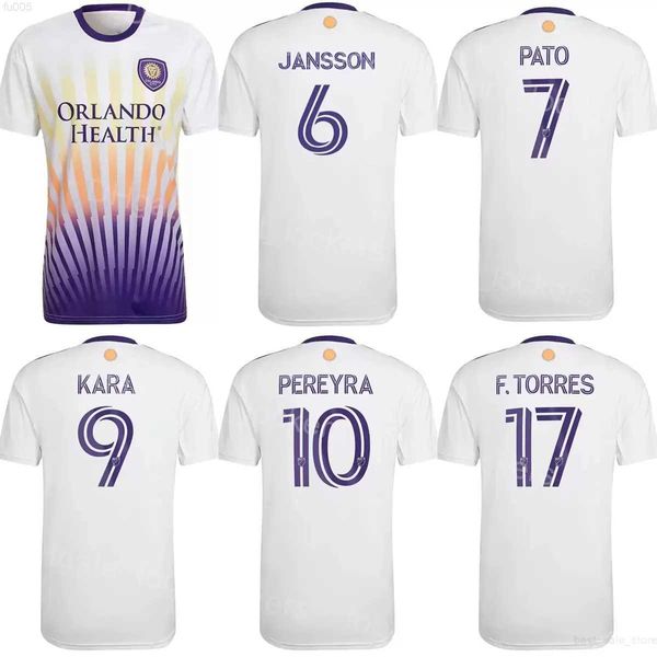 

orlando city sc 22 23 soccer jersey 25 antonio carlos 26 michael halliday 30 alexander an 35 brandon hackenberg 68 thomas williams 5 cesar a, Black;yellow