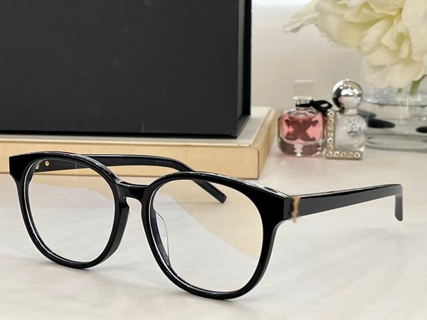 

ladies optical designers eyeglasses for men women m111 retro style anti-blue oval full frame glasses with box 111f, White;black