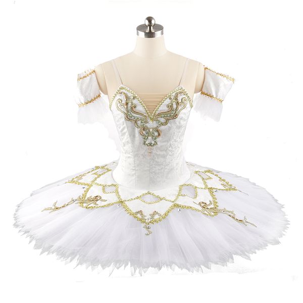 

stage wear nutcracker professional tutu white sleeping beauty competition classical ballet costumes women pancake tutu no elasticity for gir, Black;red