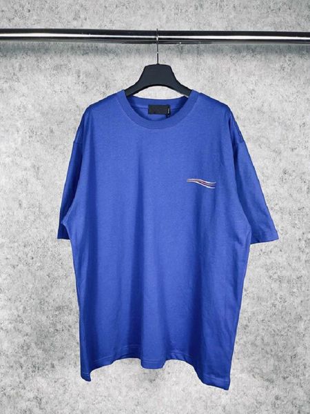 

men's plus tees & polos 2023ss high street short sleeve t-shirt round neck letter printing t-shirt shirt letter printing women's c, Black;brown