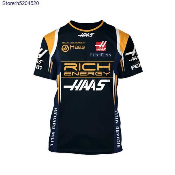 

men's t shirt 2023 new fashion f1 formula one racing team 3d printed streetwear sports comfortable breathable o neck short sleeves, White;black