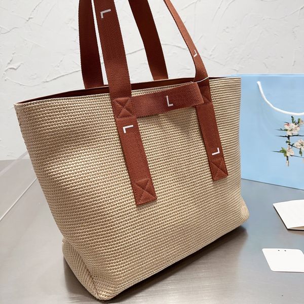 

the tote bag tote bages women straw crochet designers handbag womens fashion classic large capacity lady solid color handbags