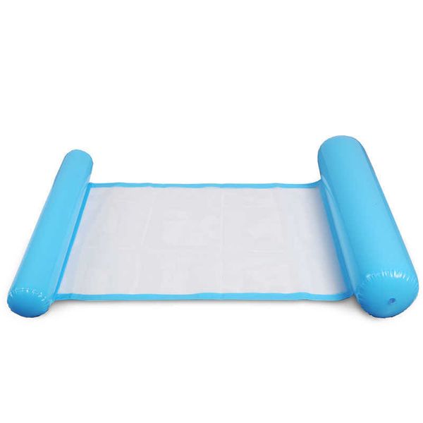 

life vest buoy summer inflatable foldable floating row swimming pool water hammock air mattresses bed beach pool toy water lounge chair j230