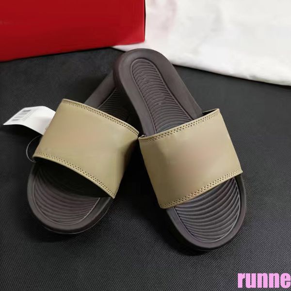 

men women slippers sandals designer rubber slides sandal flat blooms strawberry tiger bees green red white web fashion shoes beach flip flop, Black