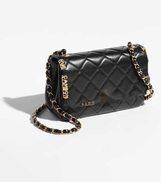 

cc bags luxury brand 2022 new bag classic lady handbag diagonal bag leather 1117 20-13cm221c