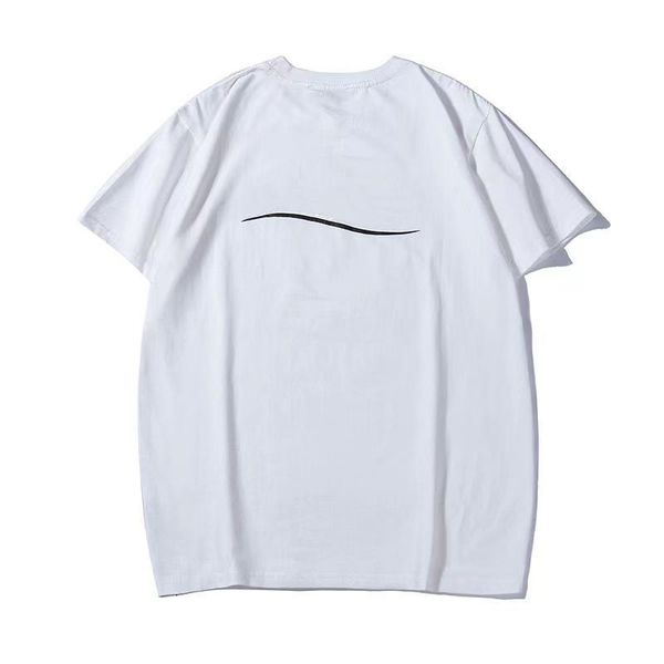 

t shirt for men women cotton cloth crew neck short sleeve breathable anti-pilling sell luxury men hip hop clothes summer casual geometric pr, White;black
