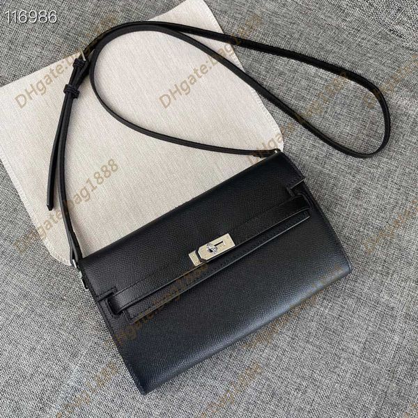 

7a luxury designer women's bag classic cross lock bag fashion palm pattern cow leather gold silver hardware horizontal square bag cross