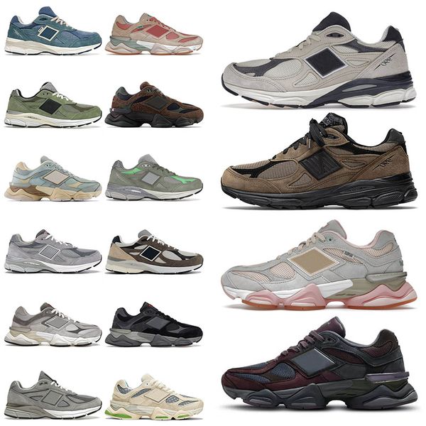 

9060 990v3 running shoes sneakers blue haze levi's denim grey rain cloud grey brown kith steel blue bodega here to stay mens women trai
