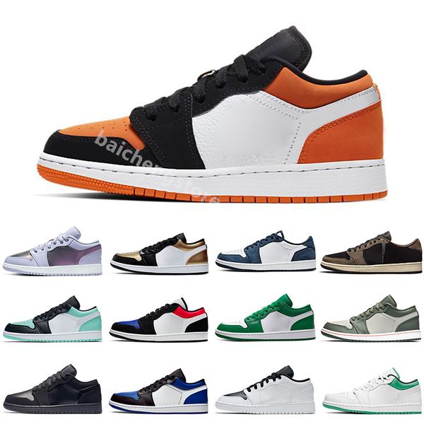 

2022 mens 1s low 1 unc basketball shoes pine green pairs university blue smoke grey starfish red obsidian women yellow banned bred chicago t, White;red