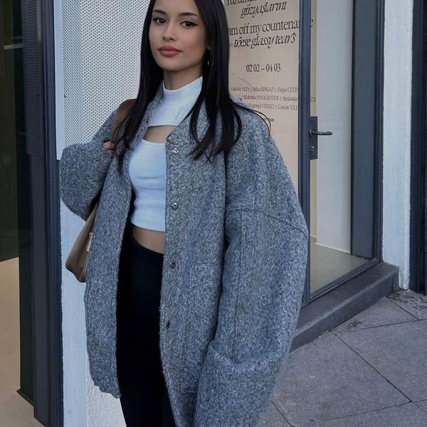 

womens jackets women spring fashion leisure jacket coat vintage long sleeve buttonup female outerwear chic overshirt 230214, Black;brown