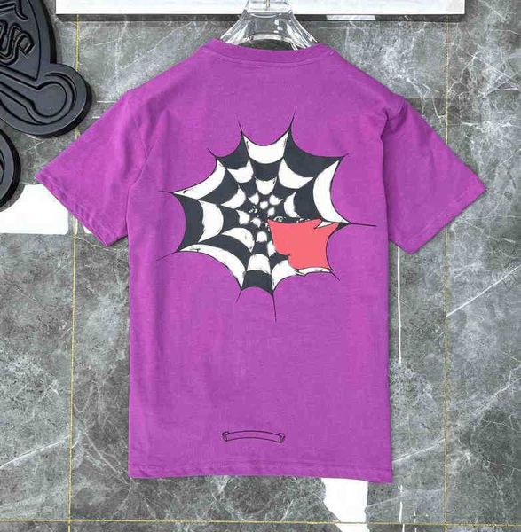 

ch men's women luxury t shirts summer brand man t-shirt fashion heart cross sanskrit tees letter chromes horseshoe short sleeve designe, White;black