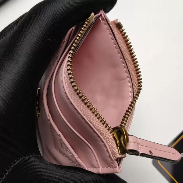 

3a designers wallet mens women fashion purse card holder zippy small wallet as key designers pouch chain decoration zipper coin luxury purse, Brown;gray