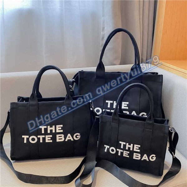 

cross body large canvas tote bags for women luxury shoulder messenger bag female fashion designer sling crossbody totes 2022 021423h