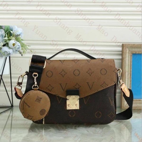 

5a new wave multi-pochette women designer crossbody bag fashion woman cross body bags quilted twin sets mini handbag chain round coin purses