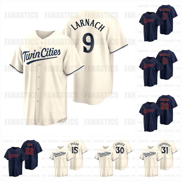 

2023 cream field twins jerseys luis arraez carlos correa gio urshela miranda nick gordon max kepler jorge polanco byron buxton gilberto cele, Blue;black