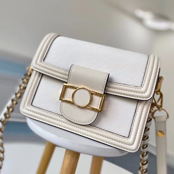 

shoulder bags high lmitation designer flap bag genuine leather crossbody bag m55964 20cm zl028