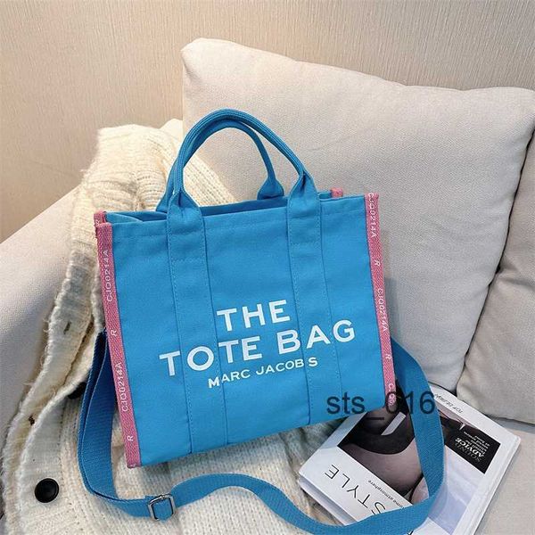 

tote bags women's large capacity winter simple letter commuting diagonal small design canvas t2302142