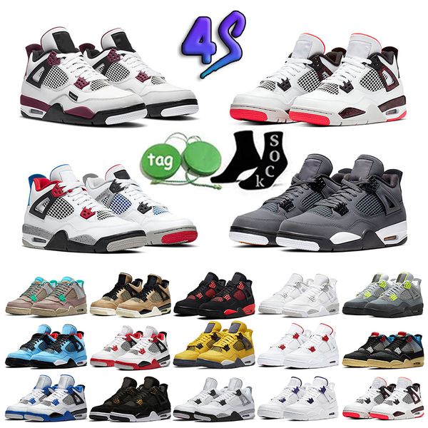 

sell men women basketball shoes 4 4s shimmer black cat union taupe haze desert moss taupe haze university blue white oreo guava ice pure mon