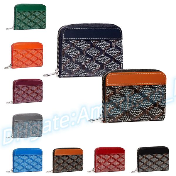 

mini keys wallet men holders purse fashion famous luxurys designers bags with box coin purses genuine leather pocket women's card holde, Red;black