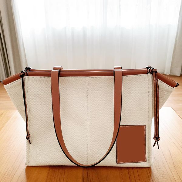 

luxury canvas fashion handbags shopper bag mens weekend casual trunk wood stick basket travel shoulder totes bag womens wallet vacation trav