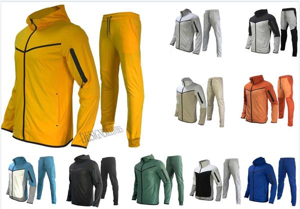 

mens tracksuits designer tracksuit jackets with pants casual jogger suit 2 pieces sets training set hoodie asian size comfortable fabrics, Gray