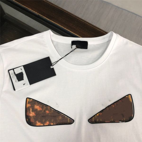 

fashion men's t-shirts luxury design 2023 fendyity men's t-shirt retro decorative feel soft anti-wrinkle letter printing casual co, White;black