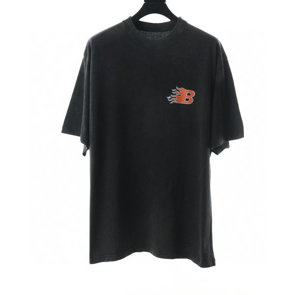 

men's plus tees & polos round neck embroidered and printed polar style summer wear with street pure cotton ten2, Black;brown