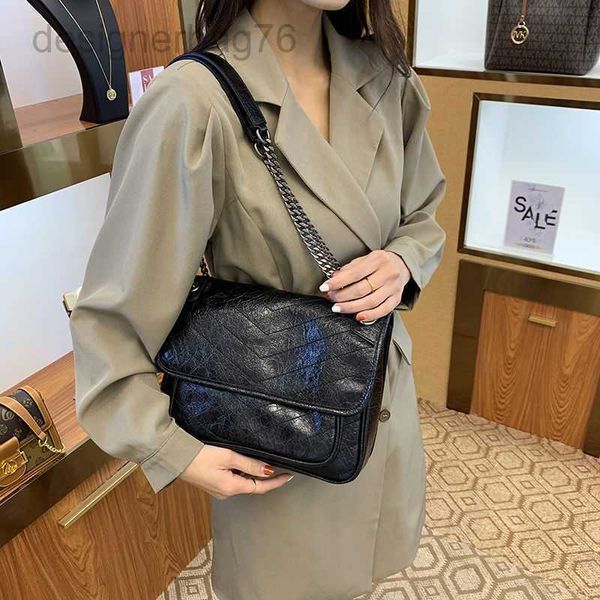 

chain classic brand ladies handbag luxury paris designer tassel shoulder bag siant lourent manhattan niki women's trendy leather retro