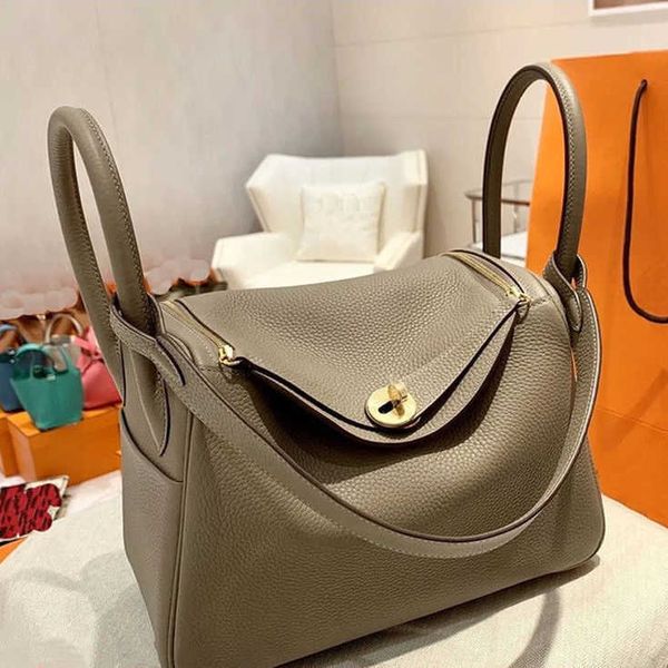 

designer lindi new pillow bag fashion one-shoulder diagonal portable doctor cowhide medicine box 2023 new versatile mot