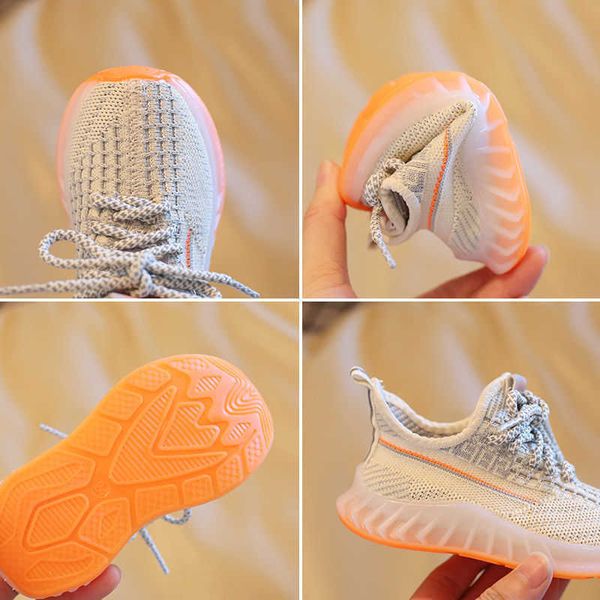 

athletic outdoor kids sneaker spring children mesh shoes boys girls baby running soft bottom canvas casual sports sneakers 2439, White