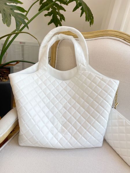 

shoulder bags 2023 icare maxi shopping bag large designer bags quilted tote attaches women handbag fashion black lambskin totes shoulders pu