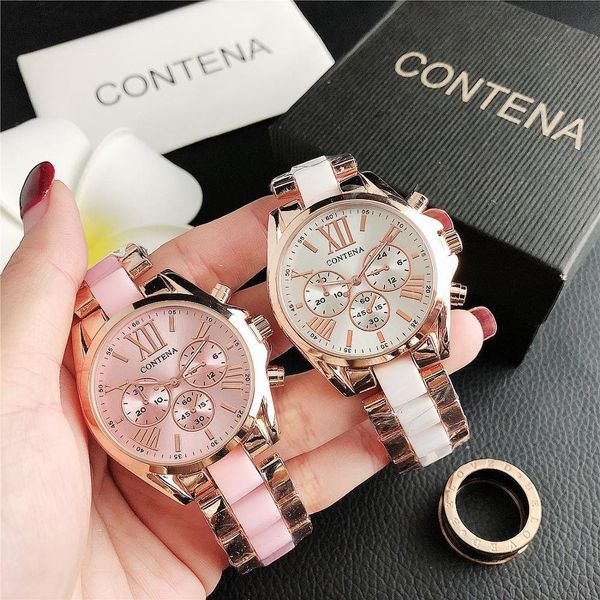 

wristwatches luxury brand rose gold quartz womens watch ladies fashion watch women wristwatches female clock relogio feminino masculino 2302, Slivery;brown