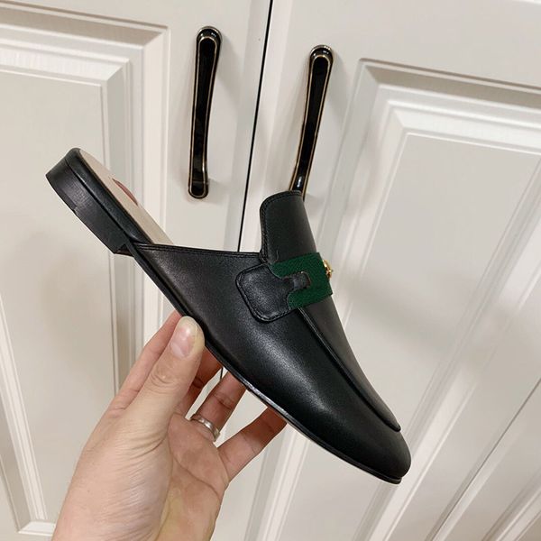 

slipper sliders slides men slides italy luxury fashion brand size 35-42 model dohf43, Black