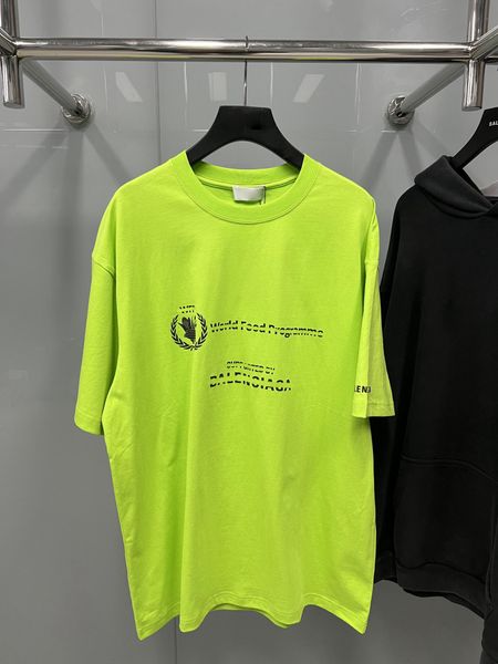 

2023 fashion casual men ladies loose t-shirts with letter print short sleeves summer selling mens t shirts for couples multicolor available, White;black