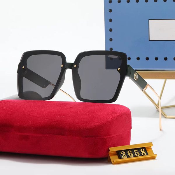 

polarized sunglasses for man woman luxury sunglasses with side letter traveling goggle sun glasses with case, White;black