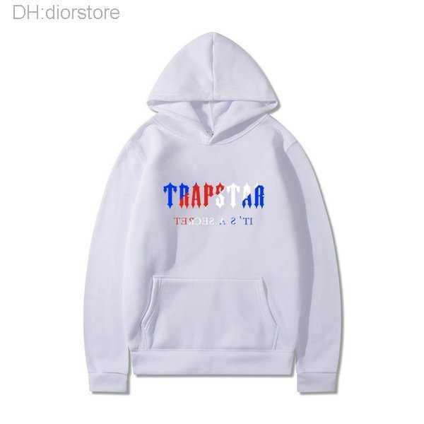 

2022 brand winter clothing trapstar men's hoodies hip hop mens hoodies letter print sportswear men women sweatshirt asian size 7gchn, Black