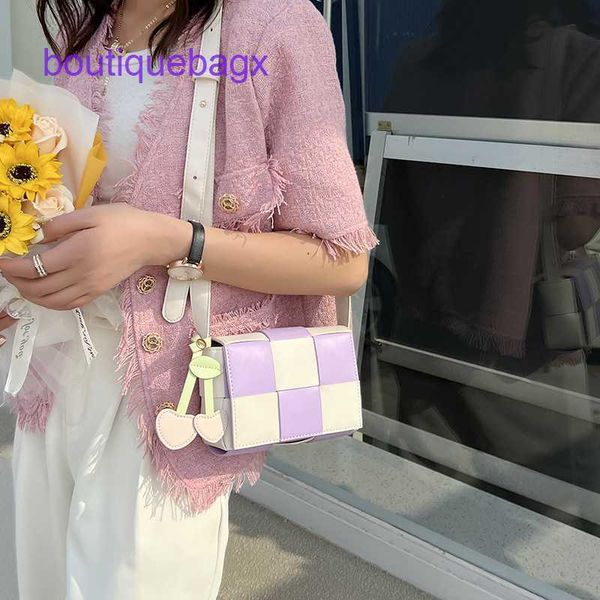 

designer cassette bottegs venets bags for women online store bag women's 2023 new woven small square bag crowd fashionable spring