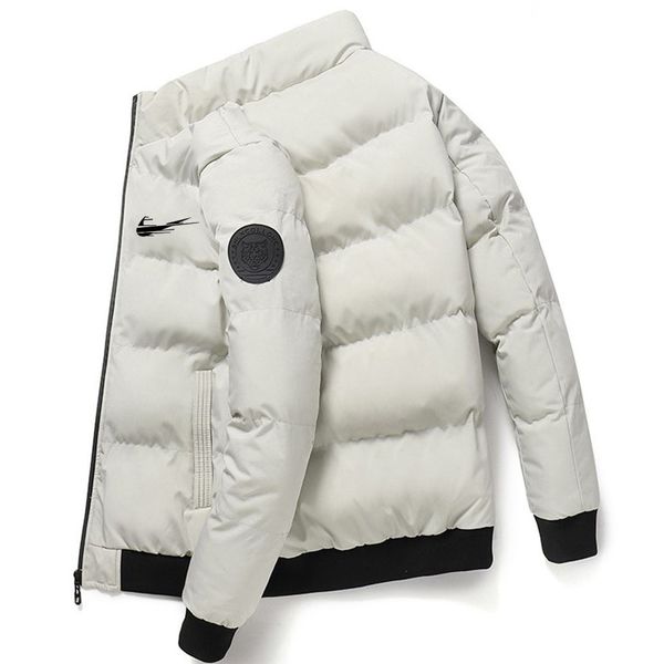 

2023 new mens winter puffer jackets down coat womens fashion windbreaker jacket couples parka outdoor warm feather outfit outwear black457, Black