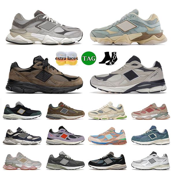 

mens women running shoes 9060 990 v3 blue haze beef and broccoli 990v3 jjjjound navy brown black sea salt designer athletic trainers runners