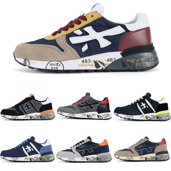 

guality casual shoes leather running shoe trainers sports sneakers walking jogging training for men women italy 39-45, Black