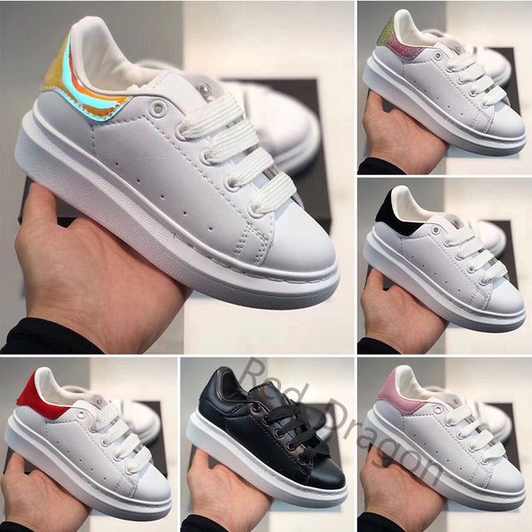 

platform kids designer running shoes triple black white leather suede boy girl trainers sports sneakes chaussures zapatos