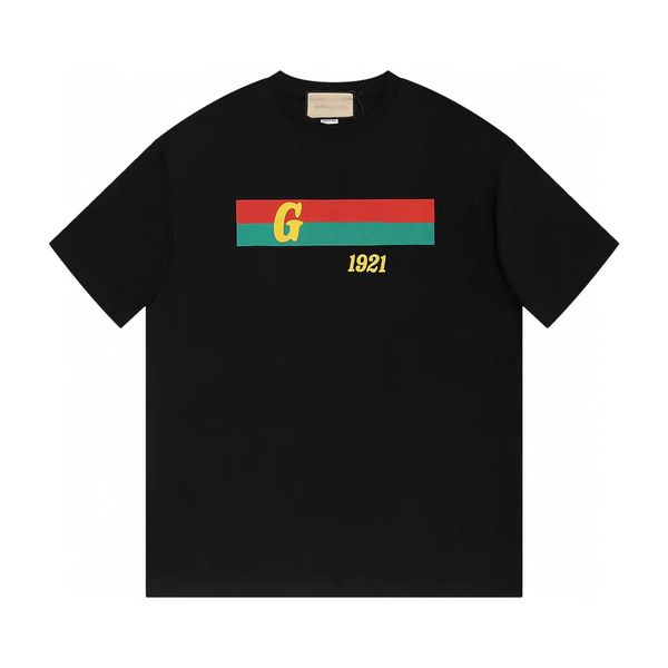 

designer mens women t-shirt fashion plus tees round neck t-shirts men's plus polos round neck embroidered and printed polar style summe, Black;brown